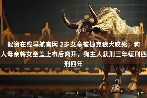 配资在线导航官网 2岁女童被捷克狼犬咬死，狗主人母亲将女童盖上布后离开，狗主人获刑三年缓刑四年